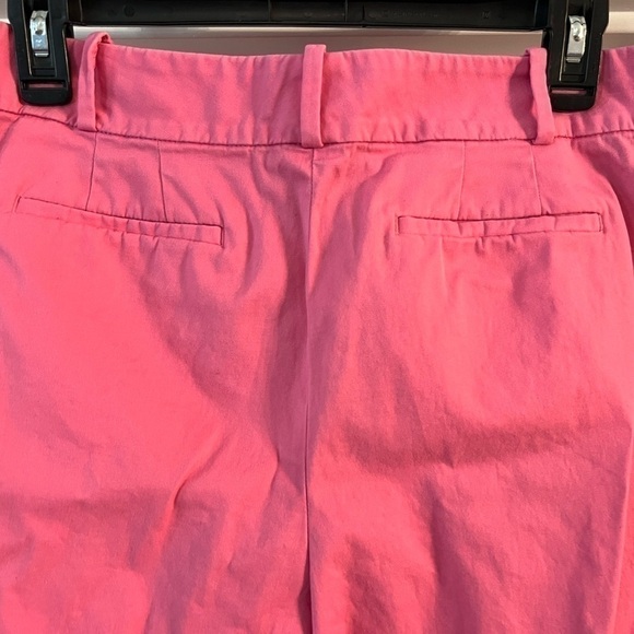 Talbots Perfect Shorts Size 10 Petite Pink Geranium Coastal Preppy Barbie - Picture 4 of 9